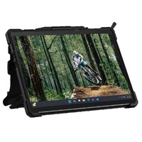UAG Plasma Microsoft Surface Pro 9 with Hand  Shoulder Strap Case -Ice (324012114343)DROP Military StandardPen holderBuilt-in KickstandSoft Core