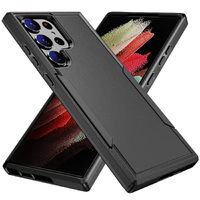 Phonix Samsung Galaxy S23 Ultra Armor Light Case - Black (6972890207927), Military-Grade Drop Protection, Scratch-Resistant,Enhanced Camera Protection