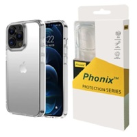 Phonix Apple iPhone 15 Pro (6.1 inch) Clear Rock Shockproof Case