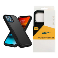USP Apple iPhone 17 (6.3 ft) Armor Light Case Black - Two Tough Layers, No-Slip, Sleek, Ultimate Protection, Strong  Durable, Pocket-Fit