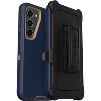 OtterBox Defender Samsung Galaxy S23 5G (6.1 inch) Case Blue Suede Shoes - (77-91041)DROP 4X Military StandardMulti-LayerIncluded HolsterRaised Edges