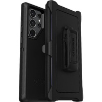 OtterBox Defender Samsung Galaxy S23 Ultra 5G (6.8 inch) Case Black - (77-91055) DROP 4X Military Standard Multi-Layer Included Holster Raised Edges