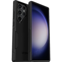 OtterBox Commuter Samsung Galaxy S23 Ultra 5G (6.8 inch) Case Black - (77-91106) Antimicrobial DROP 3X Military Standard Dual-Layer Raised Edges