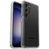 OtterBox Symmetry Clear Samsung Galaxy S23 5G (6.1 inch) Case Clear - (77-91213) Antimicrobial DROP 3X Military Standard Raised Edges Ultra-Sleek