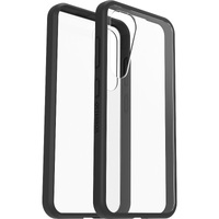 OtterBox React Samsung Galaxy S23 5G (6.1 inch) Case Black Crystal (Clear Black) - (77-91311)AntimicrobialDROP Military StandardRaised EdgesHard Case