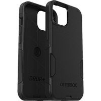 OtterBox Commuter Apple iPhone 15 Pro (6.1 inch) Case Black - (77-92561) Antimicrobial DROP 3X Military Standard Dual-Layer Raised Edges Port Covers