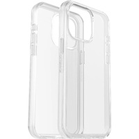 OtterBox Symmetry Clear Apple iPhone 15 Pro Max (6.7 inch) Case Clear - (77-92658) Antimicrobial DROP 3X Military Standard Raised Edges