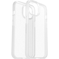 OtterBox React Apple iPhone 15 (6.1 inch) Case Stardust (Clear Glitter) - (77-92809) Antimicrobial DROP Military Standard Raised Edges Hard Case
