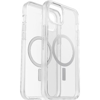 OtterBox Symmetry MagSafe Apple iPhone 15 Plus (6.7 inch) Case Clear - (77-93053) AntimicrobialDROP 3X Military StandardRaised Edges