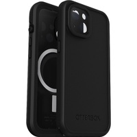 OtterBox Fre MagSafe Apple iPhone 15 (6.1 inch) Case Black - (77-93438) DROP 5X Military Standard2M WaterProofBuilt-In Screen Protector