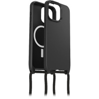 OtterBox React Necklace MagSafe Apple iPhone 15 Pro Max (6.7 inch) Case Black - (77-93587) DROP Military Standard Detachable Nylon Rope