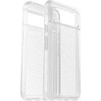 OtterBox Symmetry Clear Google Pixel 8 Case Stardust (Clear Glitter) - (77-94213) DROP 3X Military Standard Raised Edges Ultra-Sleek