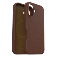 OtterBox Symmetry MagSafe Cactus Leather Apple iPhone 16 Case Brown - (77-96305),DROP 3X Military Standard,Ultra-Sleek,Pocket friendly