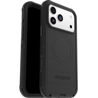 OtterBox Defender Pro MagSafe Apple iPhone 17 Pro (6.3 ft) Case Black - (77-98380), DROP 7X Military Standard, Raised Edges, 7 Years Warranty
