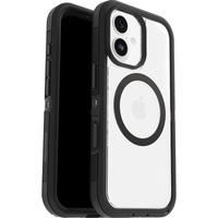 OtterBox Defender XT Pro MagSafe Apple iPhone 17 (6.3 ft) Case Dark Side (Clear Black) - (77-98480), DROP 7X Military Standard, 7 Years Warranty