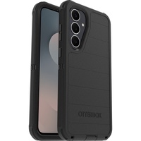 OtterBox Defender Pro Samsung Galaxy S25 FE 5G Case Black - (77-99249), DROP 7X Military Standard, Raised Edges, 7 Years Warranty
