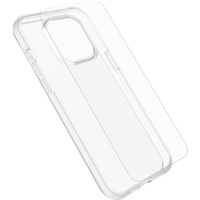 OtterBox React Case with Screen Protector Apple iPhone 15 Plus (6.7 inch) Clear - (78-81236)DROP Military Standard Case 2X Anti-ScratchScreen Protecto