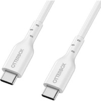 OtterBox USB-C to USB-C (2.0) PD Fast Charge Cable (1M) -White(78-81359)3 AMPS (60W)Samsung GalaxyApple iPhoneiPadMacBookGoogleOPPONokia
