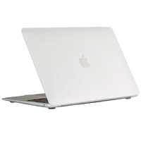 Phonix Hardshell Case for MacBook Air (13.3') (A1932/A2179/A2337) Glassy Matte (Clear) - Protects from Scrapes & Scratches, Anti-Slip, Ultra-Slim