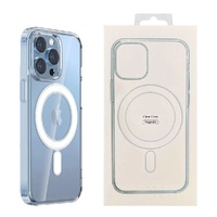 Phonix Apple iPhone SE (3rd  2nd Gen) and iPhone 8 7 Clear Case with MagSafe - Crystal Clear, 360 degree Rotating, Scratch Resistant,Durable  Lightwei