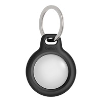 Belkin Secure Holder with Key Ring for AirTag  - Black (F8W973btBLK), Advanced scratch protection for your AirTag, Twist and lock design