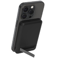 Belkin BoostCharge Pro Magnetic Power Bank 5K With Qi2 - Black (BPD006btBK),15W,2xUSB-C,1M USB-C to USB-C Cable,Overcharge Protection,2 Years Warranty