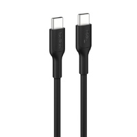Belkin BoostCharge USB-C to USB-C Cable (2M) - Black (CAB023FQ2MBK), 60W, 480MBPS, 300K Bends, Apple, iPhone, USB-IF Certified, 2 Years Warranty