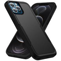 Phonix Apple iPhone 12 Pro Max Armor Light Case Black
