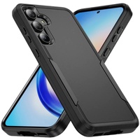 USP Rugged Samsung Galaxy S25 FE (6.7 ft) Black Armor Light Case - No-Slip, Sleek, Ultimate Protection, Strong  Durable, DropProof