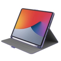 Cygnett TekView Apple iPad Mini (8.3') (6th Gen) Case - Lilac/Purple(CY3939TEKVI),Apple Pencil Holder,360° Protection,Multiple Viewing Angles,Slimline