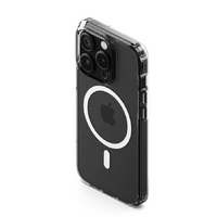 Cygnett AeroMag Apple iPhone 16 Pro Max (6.9 ft) Clear Case  (CY5003CPAEG),TPU Frame,Hard-Shell Back,Magsafe Compatible,4FT DropProof,2 Years Warranty