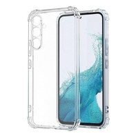 USP Samsung Galaxy S25 FE (6.7 ft) Clear Jelly Case (With Soft Round Airbags) - Ultra Thin, Durable and Flexible Design, Scratch Resistant, DustProof
