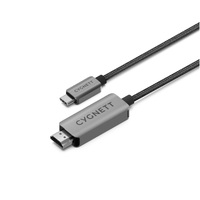 Cygnett Unite 8K USB-C to HDMI Cable (2.5M)-Black(CY4545CHDMI)Works with MacBook Windows PC Laptops ChromebookUltra-HD Resolution 8K(60Hz) 4K(120Hz)
