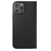 Cygnett UrbanWallet Apple iPhone 15 Pro (6.1') Leather Wallet Case - Black (CY4592URBWT), 360° Protection, Multi-Angle, 2x Card Slots, 4FT DropProof