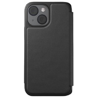 Cygnett MagWallet Apple iPhone 15 (6.1') Leather Wallet Case - Black (CY4594MAGWT), 360° Protection, Multi-Angle, 3x Card Slots, MagSafe,4FT DropProof