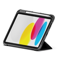 Cygnett WorkMate Apple iPad (11.0 ft) 11th Gen (A16)  iPad 10th Gen (10.9 ft) Case - Black Charcoal (CY5054CPWOR), 360 degree Heavy Protection,2 Years