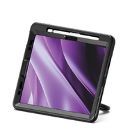 Cygnett GripStand Apple iPad Air (11 ft) (M2 M3) iPad Air(10.9 ft)(5th-4th Gen) iPad Pro(11 ft)(4th 3rd 2nd 1st Gen)Case-Black(CY5202CPGRP),2 Years Wa