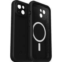 OtterBox FRE Magsafe Apple iPhone 14 Case Black - (77-90178) DROP 5X Military Standard 2M WaterProof Built-In Screen Protector 360 degree Protection