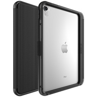 OtterBox Symmetry Folio Apple iPad (10.9 inch) (10th Gen) Case Starry Night (Black Clear Grey)- (77-89975) Multi-Position Stand Pencil HolderUltra-Sli