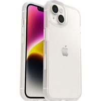 OtterBox React Apple iPhone 14 Plus Case Clear - (77-88876) Antimicrobial DROP Military Standard Raised Edges Hard Case Soft Grip Ultra-Slim