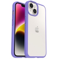 OtterBox React Apple iPhone 14 Plus Case Purplexing (Purple) - (77-88878) Antimicrobial DROP Military Standard Raised Edges Hard Case Soft
