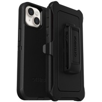 OtterBox Defender Apple iPhone 14   iPhone 13 Case Black - (77-88373) DROP 4X Military Standard Multi-Layer Included Holster Raised Edges Rugged