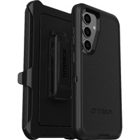 OtterBox Defender Samsung Galaxy S24 5G (6.2 inch) Case Black - (77-94480)DROP 5X Military StandardIncluded HolsterWireless Charging Compatible