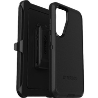 OtterBox Defender Samsung Galaxy S24 5G (6.7 inch) Case Black - (77-94487)DROP 5X Military StandardIncluded HolsterWireless Charging Compatible