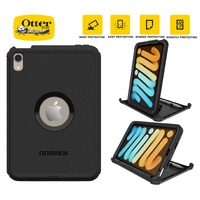 OtterBox Defender Apple iPad Mini (8.3 inch) (6th Gen) Case Black - (77-87476) DROP 2X Military Standard Built-in Screen Protection Multi-Position