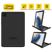 OtterBox Defender Samsung Galaxy Tab A8 (10.5') Case Black - (77-88168), DROP+ 2X Military Standard, Built-in Screen Protection, Multi-Position