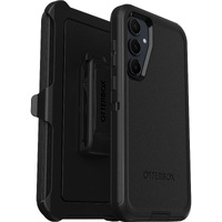 OtterBox Defender Samsung Galaxy A55 5G Case Black - (77-95430) DROP 4X Military Standard Multi-LayerIncluded Holster Raised EdgesRugged