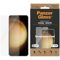 PanzerGlass Samsung Galaxy S23 5G (6.1') Screen Protector Ultra-Wide Fit - (7315), Scratch & Shock Resistant, Drop Protection, Antibacterial, 2YR