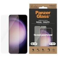 PanzerGlass Samsung Galaxy S23+ 5G (6.6') Screen Protector Ultra-Wide Fit - (7316), Scratch & Shock Resistant, Drop Protection, Antibacterial, 2YR