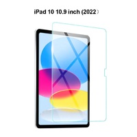 USP Apple iPad (10.9 inch) (10th Gen) 2.5D Full Coverage Tempered Glass Screen Protector - Rounded Edges High Transparency 9H Hardness